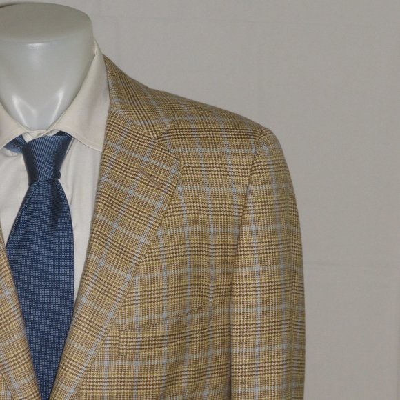 Leonard Logsdail Custom Made Two Button Blazer 42R - Picture 1 of 11